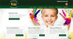 Desktop Screenshot of eugenekidsdentist.com